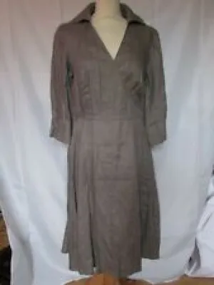 Robe madeleine taille - taupe