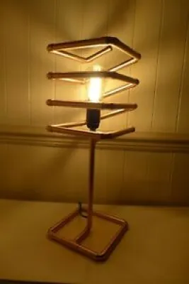 Lampe de table en cuivre - chalet