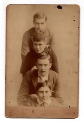 C. 1880s CABINET CARD