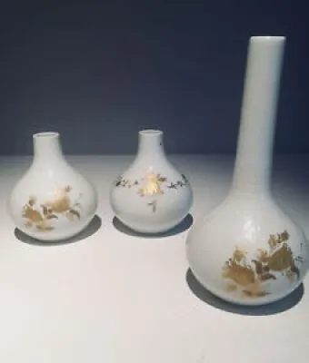 Ensemble de 3 Vases en - bjorn wiinblad rosenthal