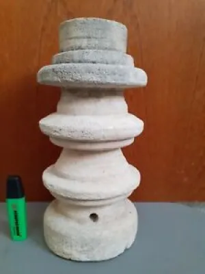 Lampe en pierre sculpture - galisson