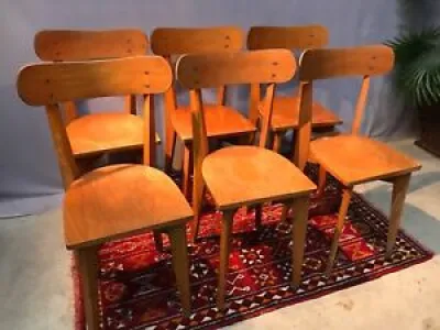 Suite de 6 chaises bistrot - luterma