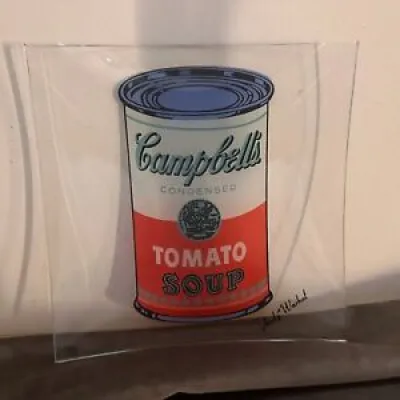 1990s rosenthal Campbell - andy warhol