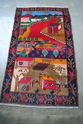 hand MADE AFGHAN WAR - knotted