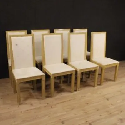 8 chaises italiennes