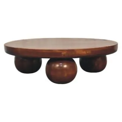 Table basse sphère minimale