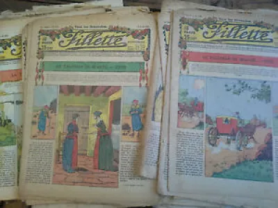 Fillette Lot de 60 revues - 1931