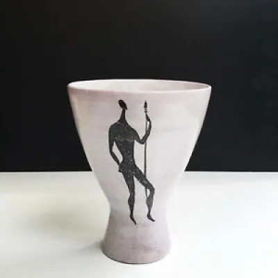 Vase céramique signé - madeleine jolly