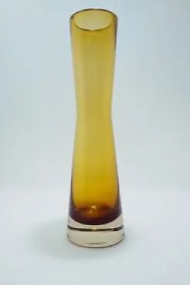 Vase vintage jaune scandinave