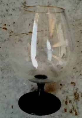 Gros verre ballon vase