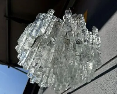 Lampe en verre glacé - kalmar