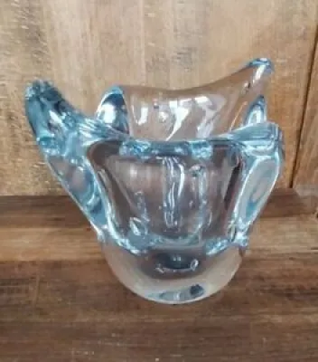 Vase en verre bullé - schneider