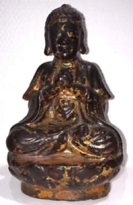 Chine bouddha en bronze