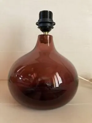 Vase Lampe couleur prune - morin