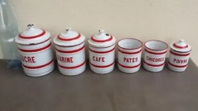 Ancienne série 6 pots