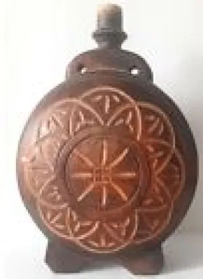 ANTIQUE hand MADE PYROGRAPHY - romania