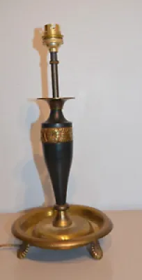 Pied Lampe en Bronze - lucien gau