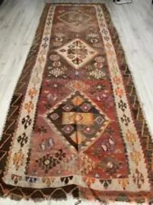 Antique tapis kilim turc