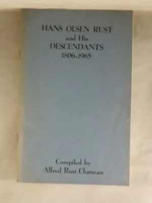 HANS olsen RUST AND HIS