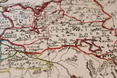 1765 1770 Map Carte géographique - atlas