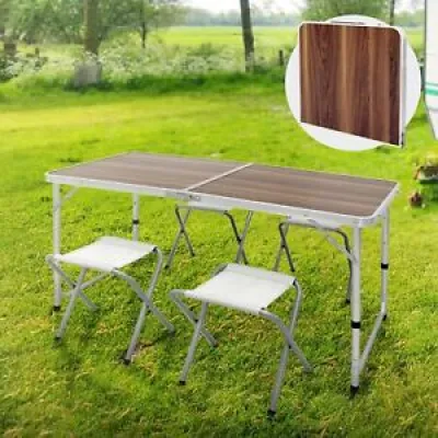 Table pliante camping - 120cm