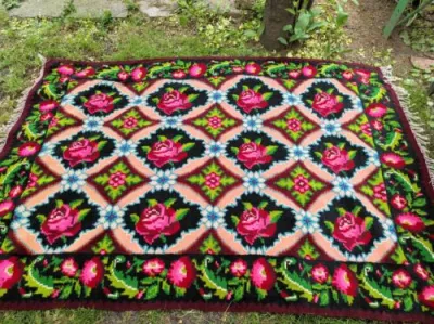 Magnifique vintage tapis - romanian rug