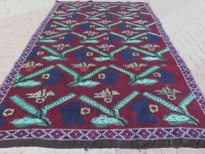 Turkish Kilim rug area