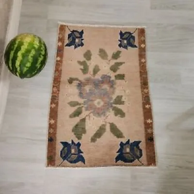 Turkish rug,Vintage rug,Oushak - rug runner