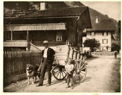 Schweiz, Laitier suisse  vintage