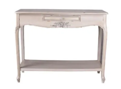 Console Blanc Console Country Style Murale Antique