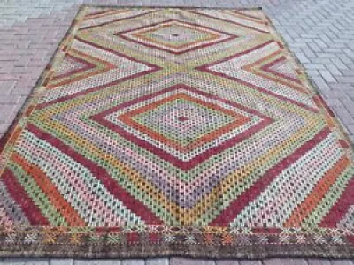 Area rug Vintage Turkish - kelim