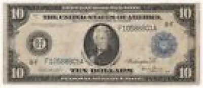 large size note 1914