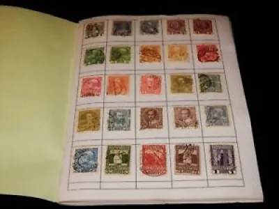 Vintage Stamp Book, 925 - austria