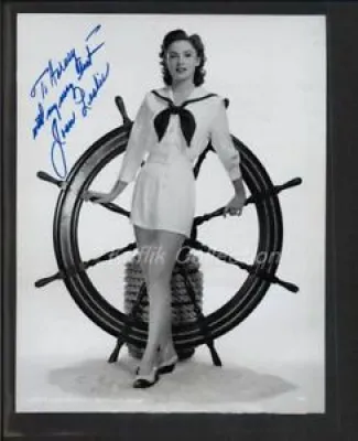 Joan Leslie Signed dandy