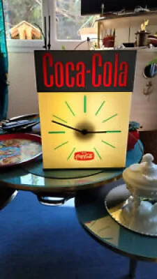 TRES RARE HORLOGE ORIGINAL - coca cola