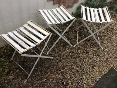 Lot 3 Chaises Bistrot
