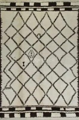 Modern Handmade moroccan - tulu rug