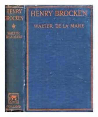DE LA MARE, WALTER (1873-1956) - henry