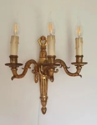 Applique lampe bronze - hoffmann