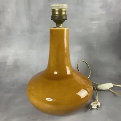 Pied de lampe vintage - ocre