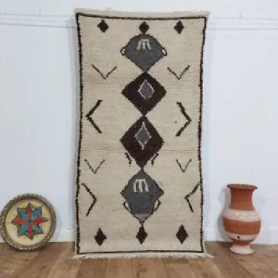 Unique Rug Moroccan Handmade - berber wool
