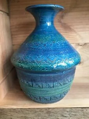 Vase vintage en céramique - aldo londi