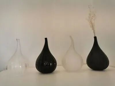 Vases Murano  drops, - salviati renzo stellon