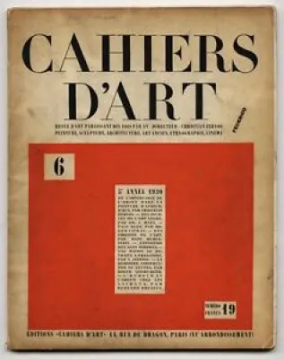 1930 Paul Klee CAHIERS - mart