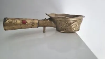 Old chinese iron Bronze - dragon