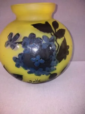 Vase sphère Style Gallé