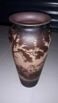 Vase en patte de verre