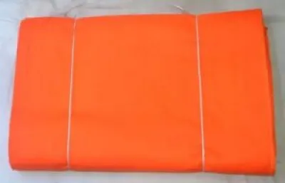 Neuf Orange uni Tissu