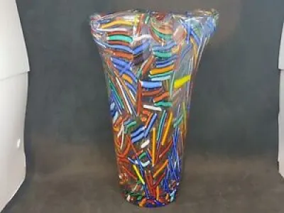 Vase Murano Multicolore - rayures