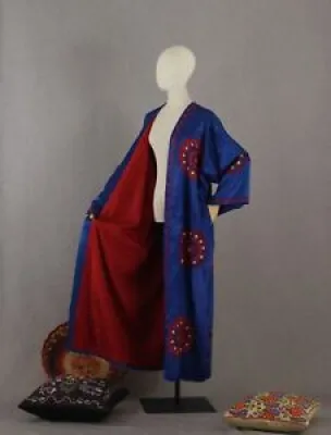 Hand embroidered chapan,Uzbek - suzani